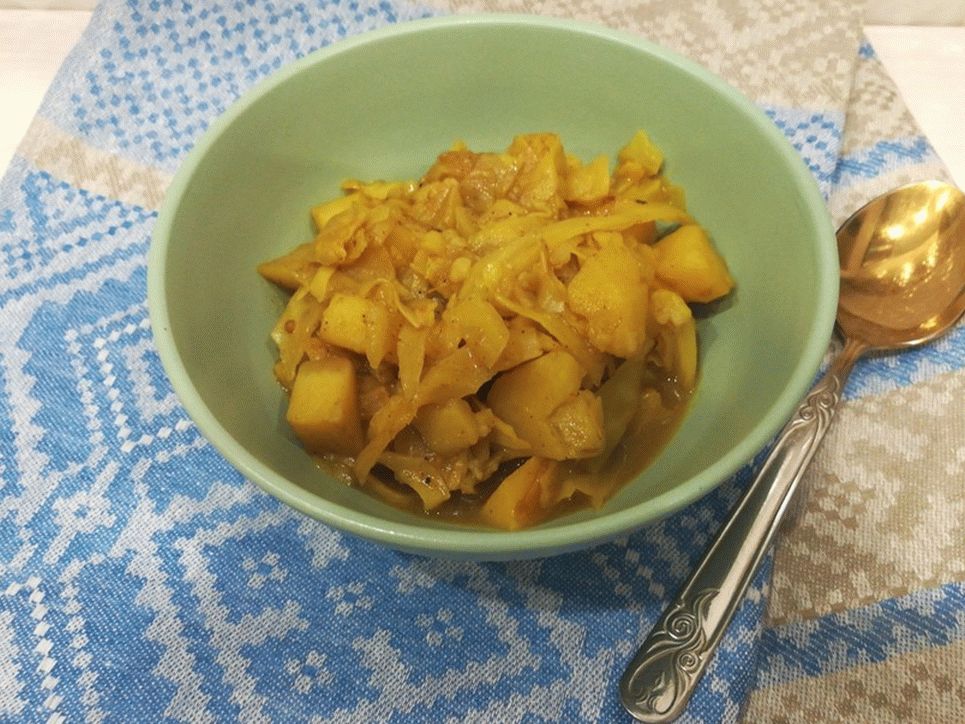 गोभी और आलू की सब्जी