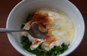 जड़ी बूटियों के साथ केफिर सॉस