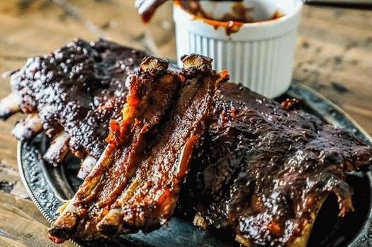 मस ल द र म ठ  चटन  म   BBQ प र क पसल य  