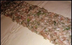 अंडे के साथ मांस