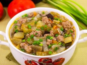 कीमा बनाया हुआ सब्जी का सूप