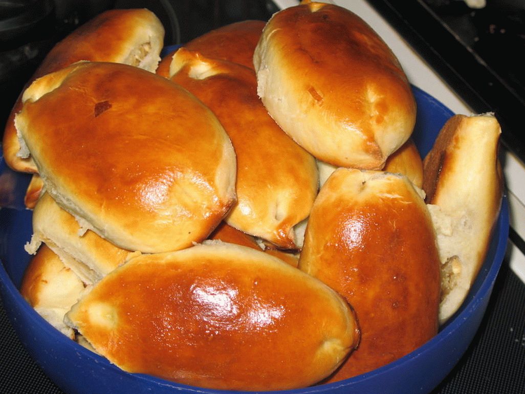अंडे के साथ गोभी pies