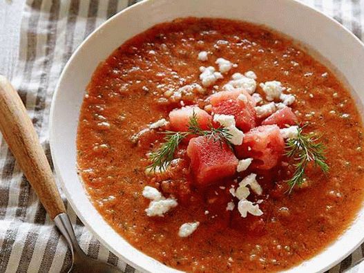 फ ट  - तरब ज स  Gaspacho