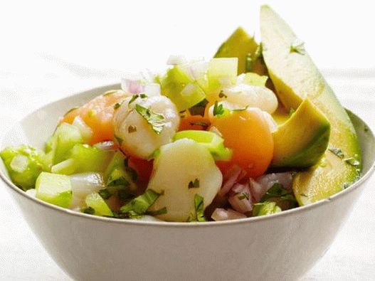 फ ट  - स क लप Ceviche