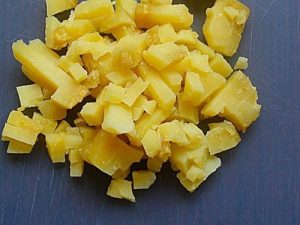 मशरूम के साथ मांस का सलाद
