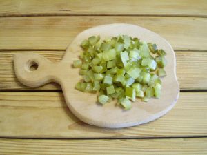 मशरूम के साथ मांस का सलाद