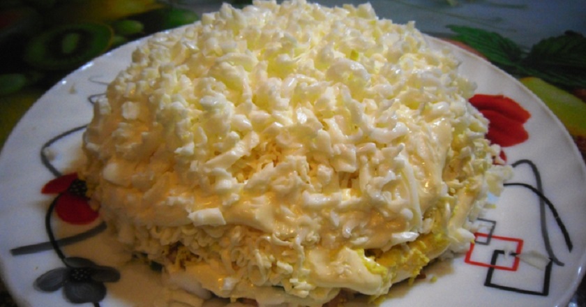 सलाद "दुल्हन"