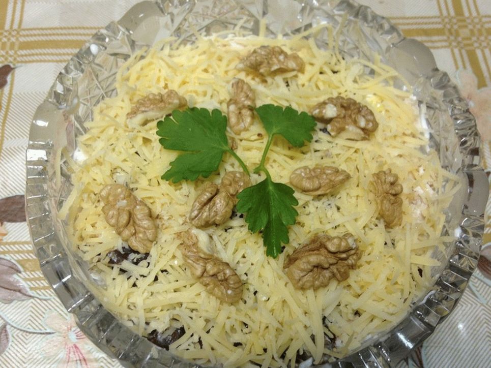 सलाद "कोमलता"