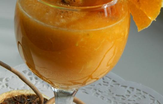 शीतकालीन मंदारिन स्मूथी