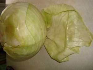 गोभी में सॉस