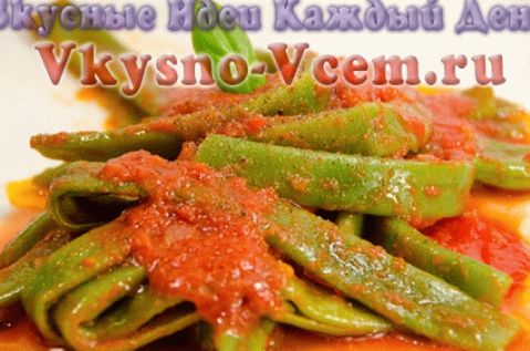 सॉस में सर्दियों के शतावरी फलियों की कटाई