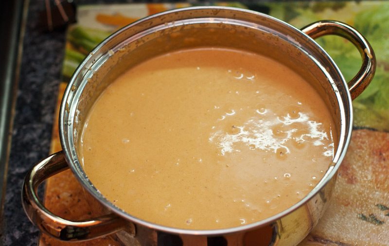 कारमेल कद्दू सॉस