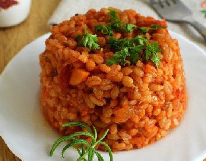 टोमेटो पर्लोट्टो (ऑर्ज़ोटो)